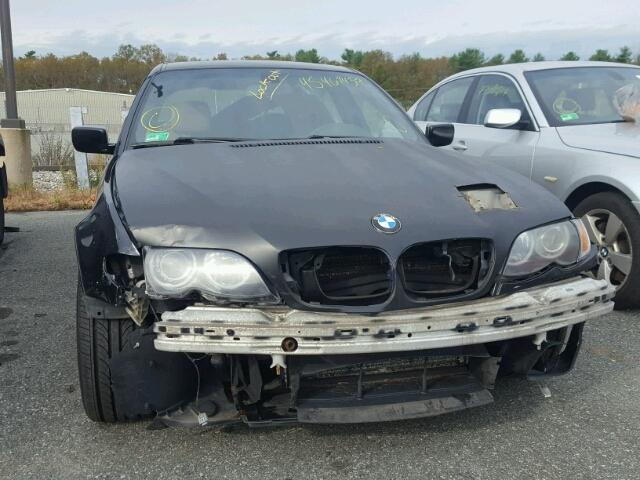 WBAEV53404KM06905 - 2004 BMW 330 I BLACK photo 9