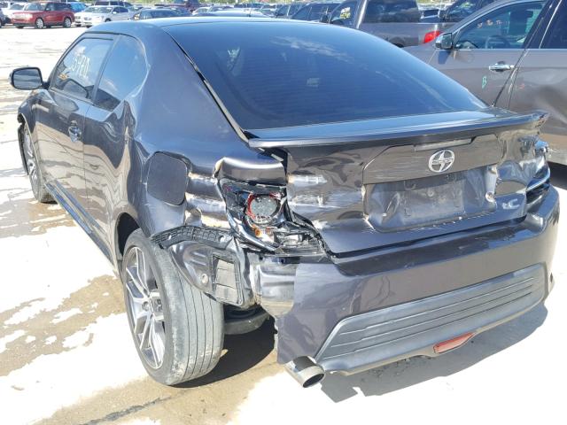 JTKJF5C79FJ001412 - 2015 TOYOTA SCION TC 石墨色 照片 3