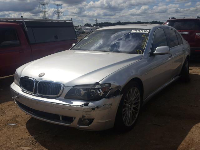 WBAHN835X7DT69846 - 2007 BMW 750 SILVER photo 2