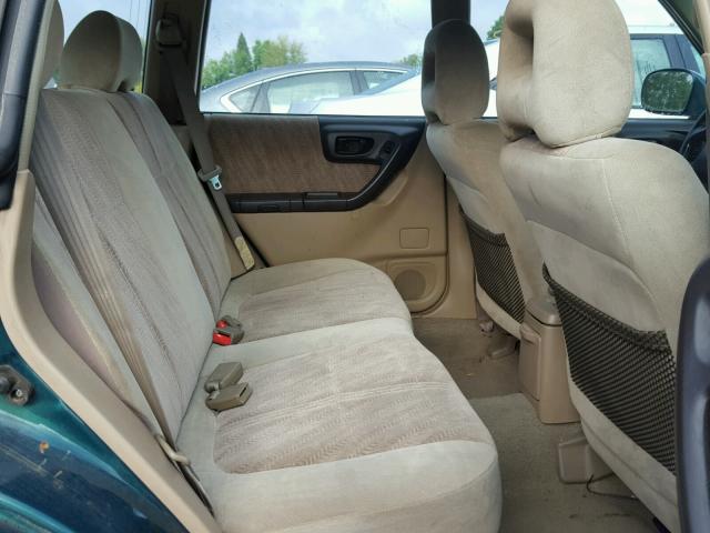 JF1SF65501H721832 - 2001 SUBARU FORESTER S GREEN photo 6