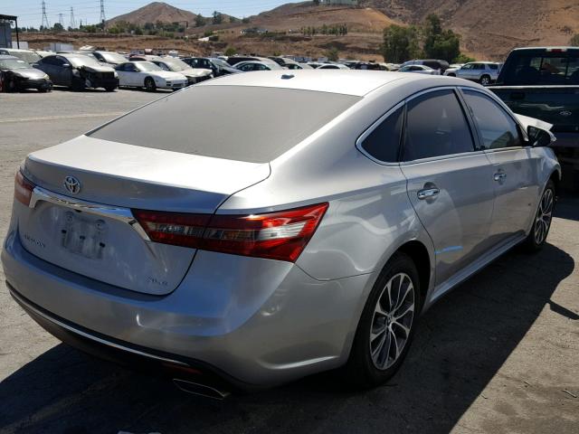 4T1BK1EB3GU197411 - 2016 TOYOTA AVALON XLE SILVER photo 4