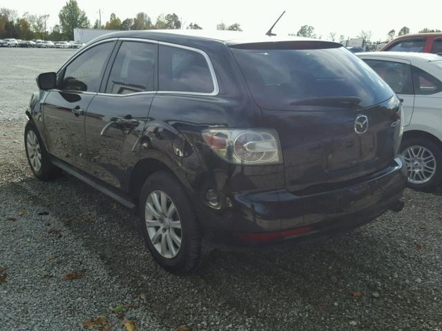 JM3ER2W55A0311586 - 2010 MAZDA CX-7 BLACK photo 3