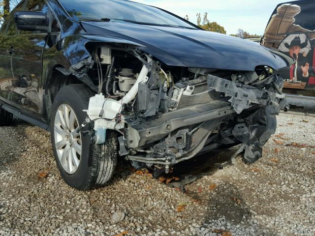 JM3ER2W55A0311586 - 2010 MAZDA CX-7 BLACK photo 9