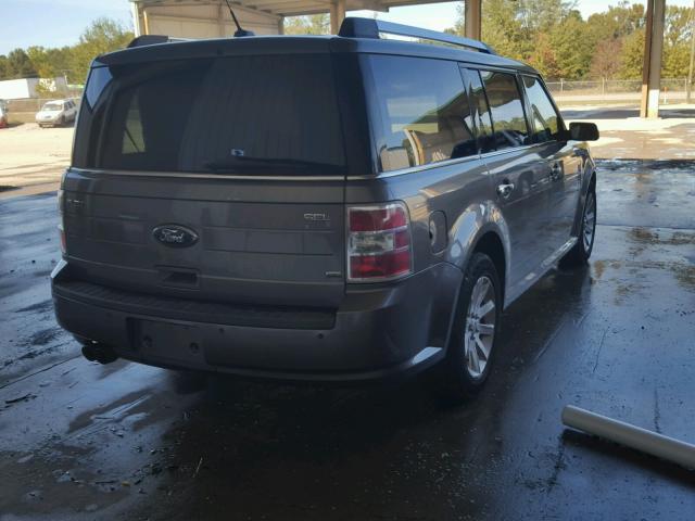 2FMEK62C69BA89705 - 2009 FORD FLEX SEL GRAY photo 4