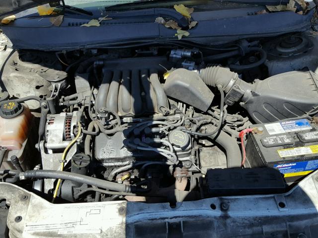 1FAFP53U13G187316 - 2003 FORD TAURUS WHITE photo 7