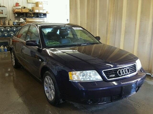 WAUEH64B21N001908 - 2001 AUDI A6 2.8 QUA BLUE photo 1