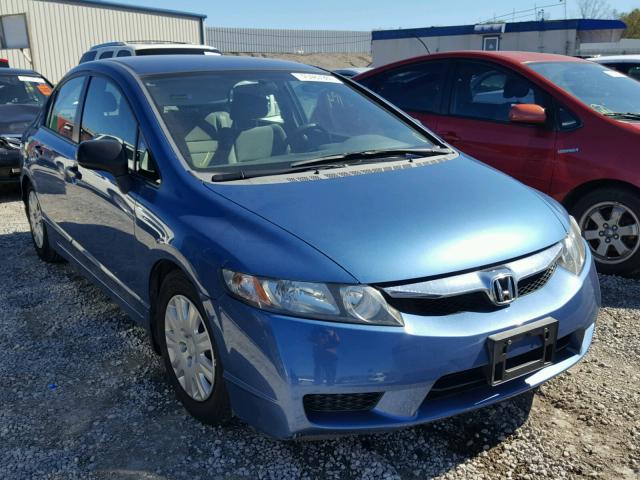 19XFA1F31AE018448 - 2010 HONDA CIVIC VP BLUE photo 1