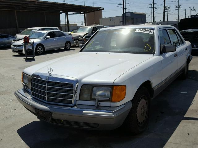 WDBCA39D8GA267889 - 1986 MERCEDES-BENZ 560 SEL WHITE photo 2