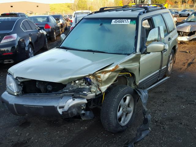 JF1SF65572H734661 - 2002 SUBARU FORESTER S 金色 照片 2