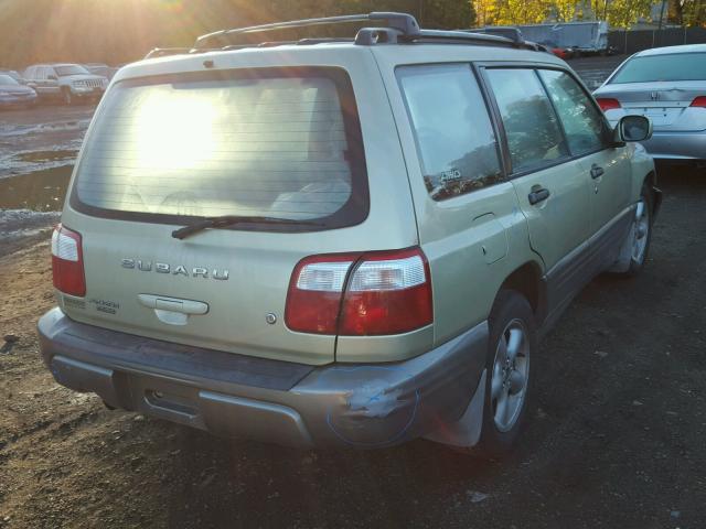 JF1SF65572H734661 - 2002 SUBARU FORESTER S 金色 照片 4