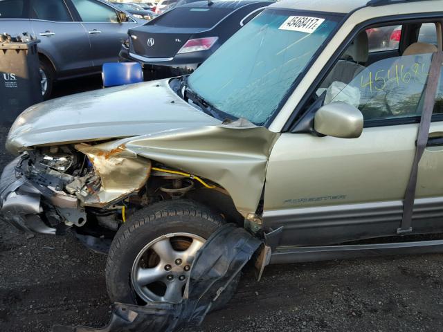 JF1SF65572H734661 - 2002 SUBARU FORESTER S 金色 照片 9