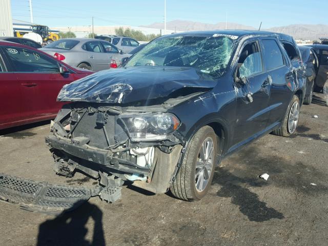 1C4SDJCT4DC687884 - 2013 DODGE DURANGO R/ BLACK photo 2