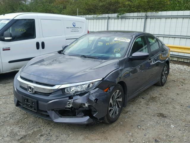 19XFC2F70GE232777 - 2016 HONDA CIVIC EX GRAY photo 2
