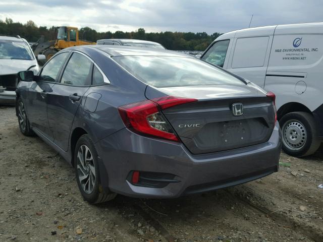 19XFC2F70GE232777 - 2016 HONDA CIVIC EX GRAY photo 3