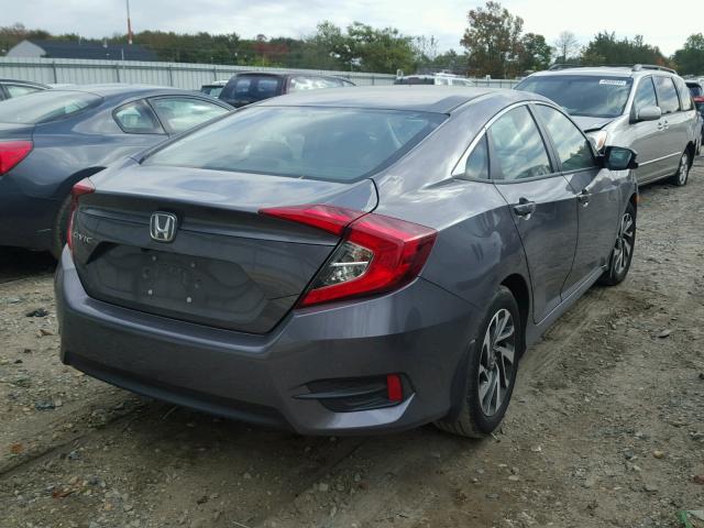 19XFC2F70GE232777 - 2016 HONDA CIVIC EX GRAY photo 4