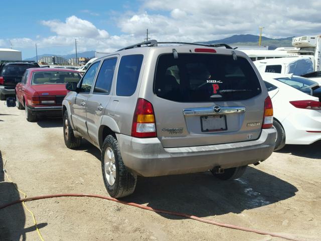 4F2YU07141KM50617 - 2001 MAZDA TRIBUTE DX 棕色 照片 3