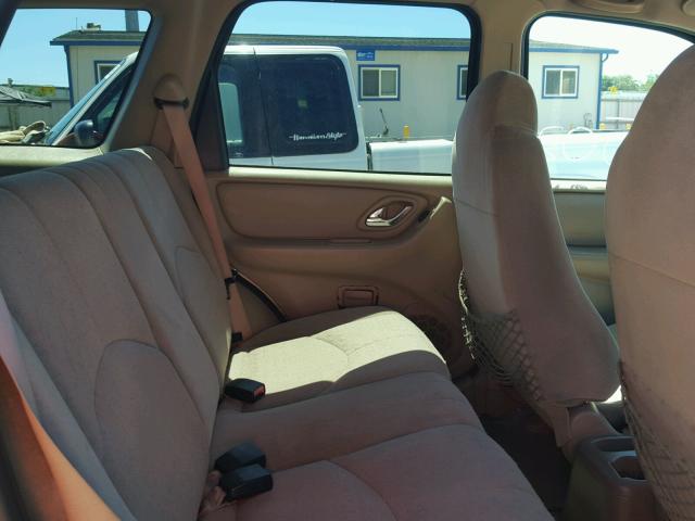 4F2YU07141KM50617 - 2001 MAZDA TRIBUTE DX 棕色 照片 6