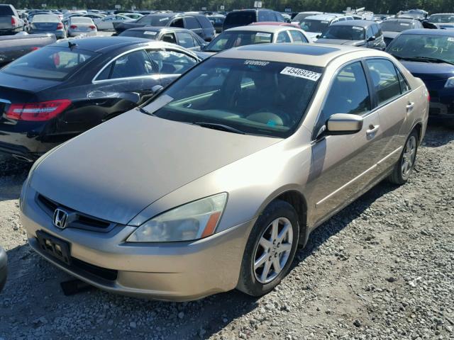 1HGCM66563A092528 - 2003 HONDA ACCORD EX GOLD photo 2