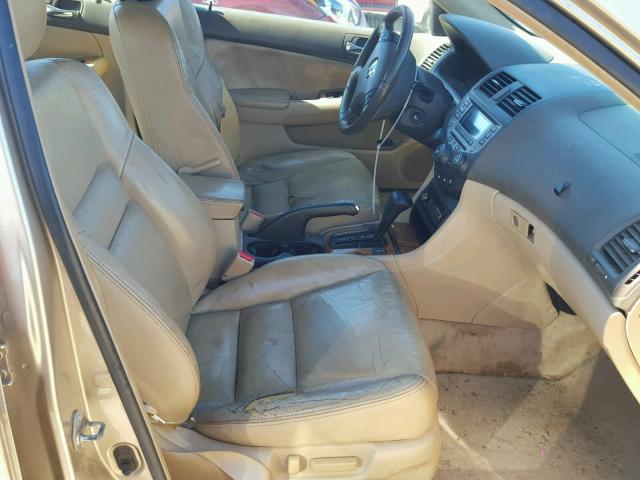 1HGCM66563A092528 - 2003 HONDA ACCORD EX GOLD photo 5