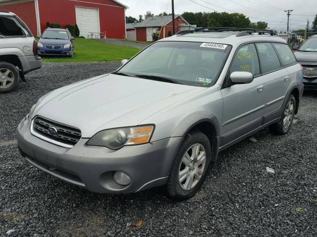 4S4BP62C357313066 - 2005 SUBARU LEGACY OUT SILVER photo 2