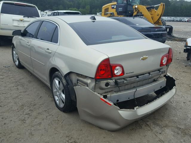 1G1ZB5E01CF202170 - 2012 CHEVROLET MALIBU LS Qəhvəyi foto 3