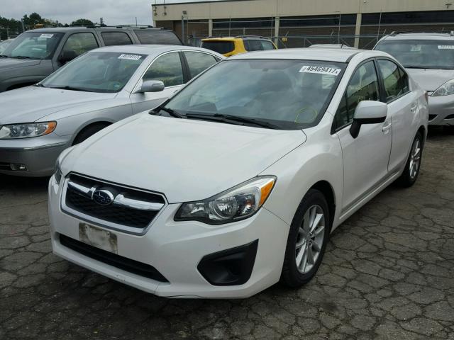 JF1GJAC63DH024047 - 2013 SUBARU IMPREZA PR WHITE photo 2