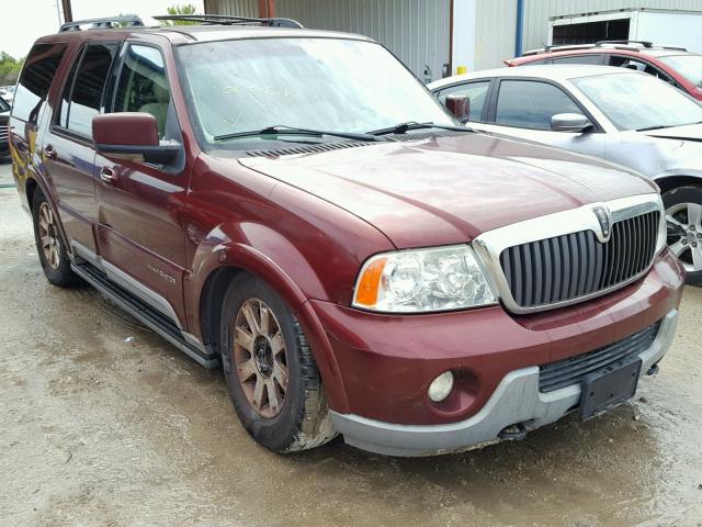 5LMFU28R43LJ18755 - 2003 LINCOLN NAVIGATOR BURGUNDY photo 1