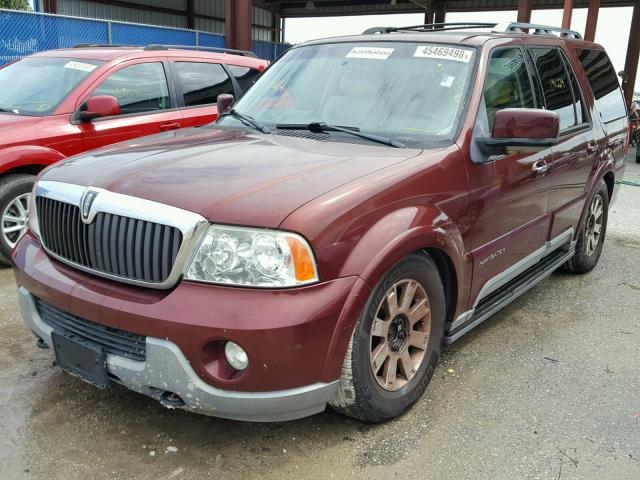 5LMFU28R43LJ18755 - 2003 LINCOLN NAVIGATOR BURGUNDY photo 2