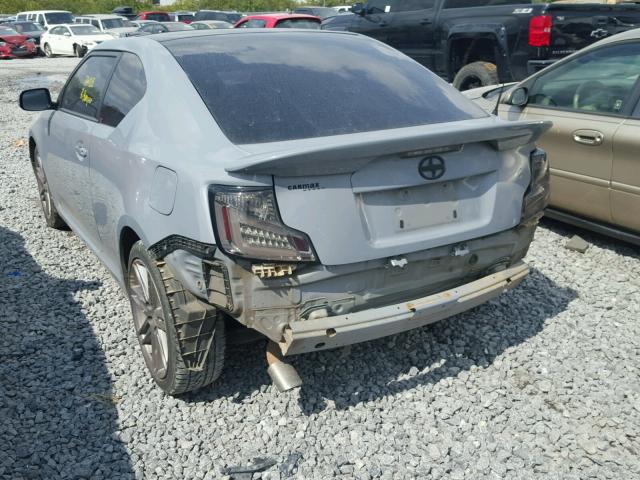 JTKJF5C74B3000991 - 2011 TOYOTA SCION TC 灰色 照片 3