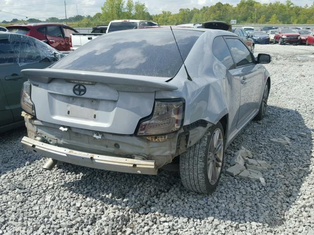 JTKJF5C74B3000991 - 2011 TOYOTA SCION TC 灰色 照片 4