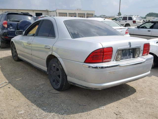 1LNHM86S32Y634837 - 2002 LINCOLN LS 银色 照片 3