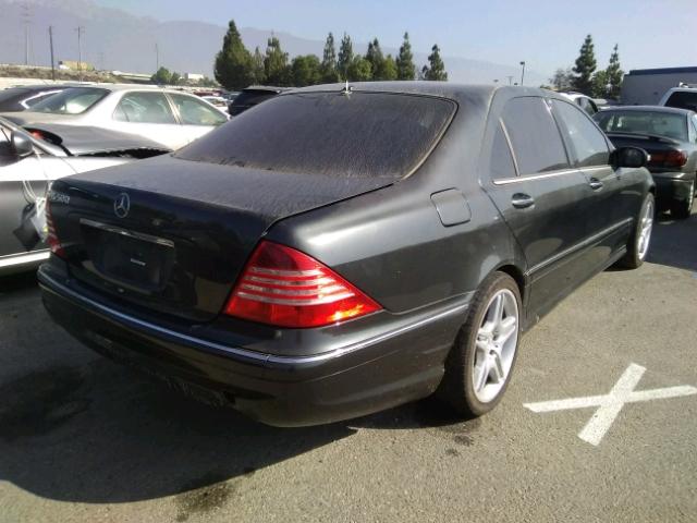 WDBNG75JX4A420066 - 2004 MERCEDES-BENZ S 500 GRAY photo 4
