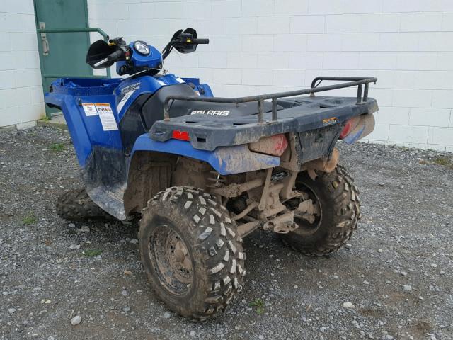 4XAMH46A6DA058929 - 2013 POLARIS SPORTSMAN BLUE photo 3