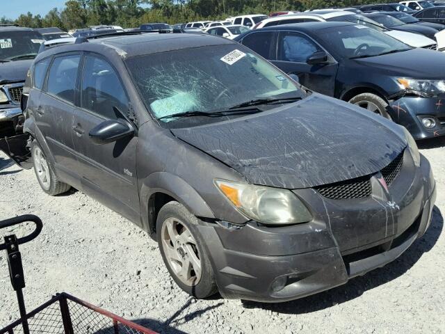 5Y2SL628X3Z442256 - 2003 PONTIAC VIBE GRAY photo 1