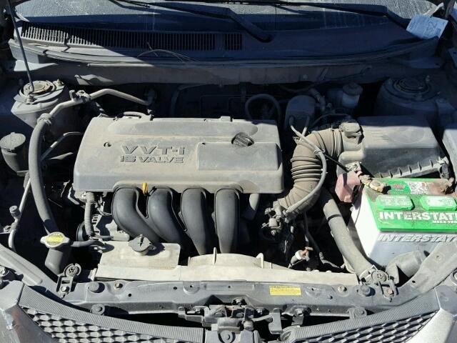 5Y2SL628X3Z442256 - 2003 PONTIAC VIBE GRAY photo 7