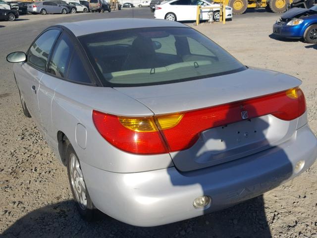 1G8ZP12871Z265128 - 2001 SATURN SC1 SILVER photo 3