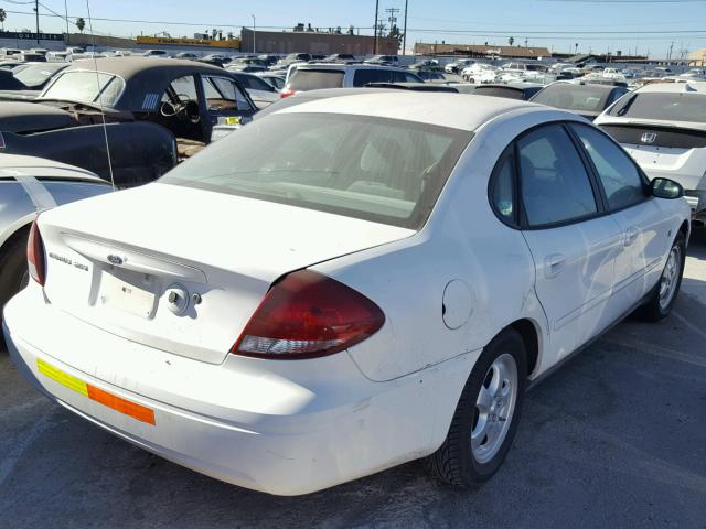 1FAFP55S14G173946 - 2004 FORD TAURUS SES WHITE photo 4