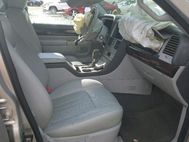 5LMEU68HX4ZJ41353 - 2004 LINCOLN AVIATOR 银色 照片 5