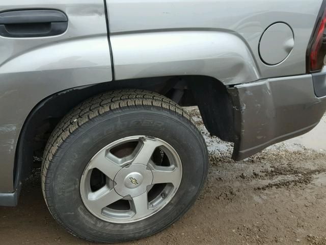 1GNDT13S252300413 - 2005 CHEVROLET TRAILBLAZE GRAY photo 10