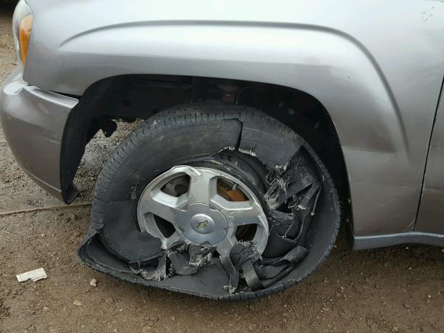 1GNDT13S252300413 - 2005 CHEVROLET TRAILBLAZE GRAY photo 9