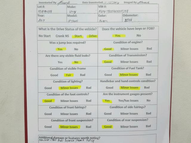 5VPFTB009H3003259 - 2017 VICTORY MOTORCYCLES OCTANE BLACK photo 20