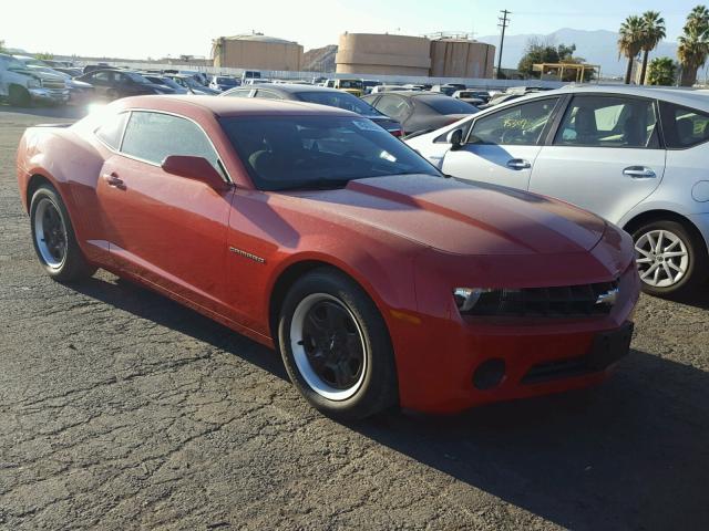 2G1FA1E32D9224357 - 2013 CHEVROLET CAMARO LS RED photo 1