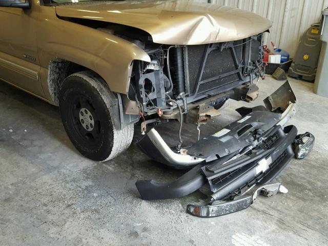 2GCEC19V111223137 - 2001 CHEVROLET SILVERADO GOLD photo 9