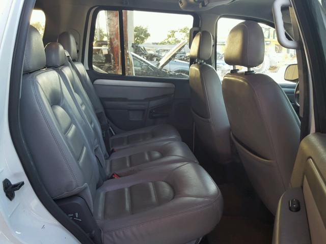 1FMZU63K74ZA07326 - 2004 FORD EXPLORER WHITE photo 6