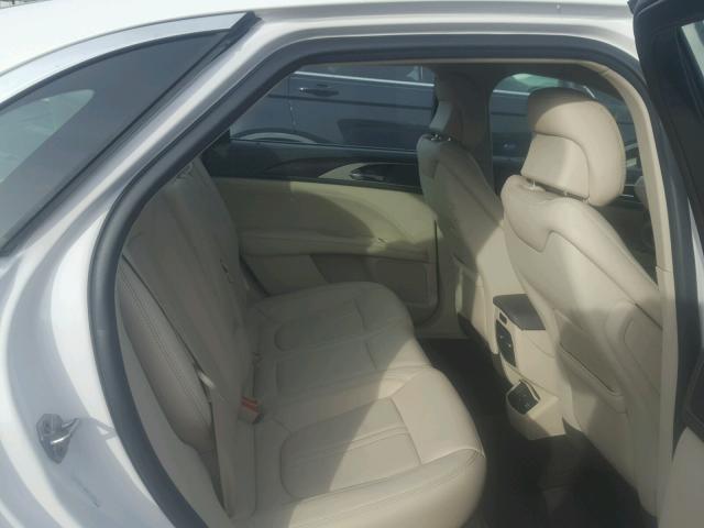 3LN6L5LUXHR622836 - 2017 LINCOLN MKZ WHITE photo 6