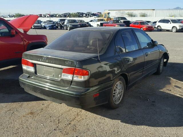 JNKCP11A1XT009030 - 1999 INFINITI G20 GREEN photo 4