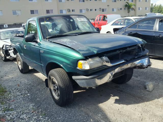 4F4YR12C2YTM03775 - 2000 MAZDA B2500 GREEN photo 1