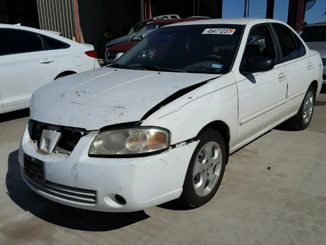 3N1CB51D45L514565 - 2005 NISSAN SENTRA 1.8 WHITE photo 2