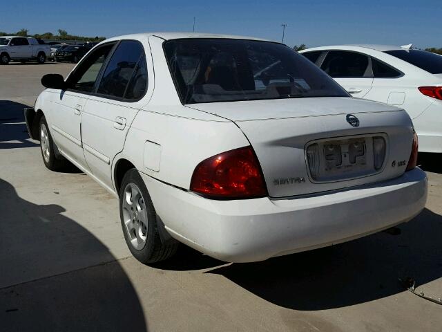 3N1CB51D45L514565 - 2005 NISSAN SENTRA 1.8 WHITE photo 3