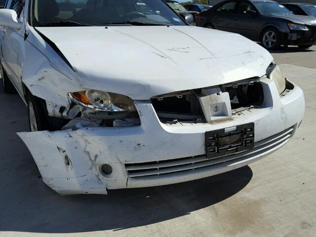 3N1CB51D45L514565 - 2005 NISSAN SENTRA 1.8 WHITE photo 9